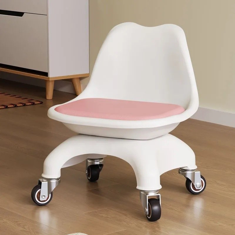 Pink [silent wheel] factory straight hair
