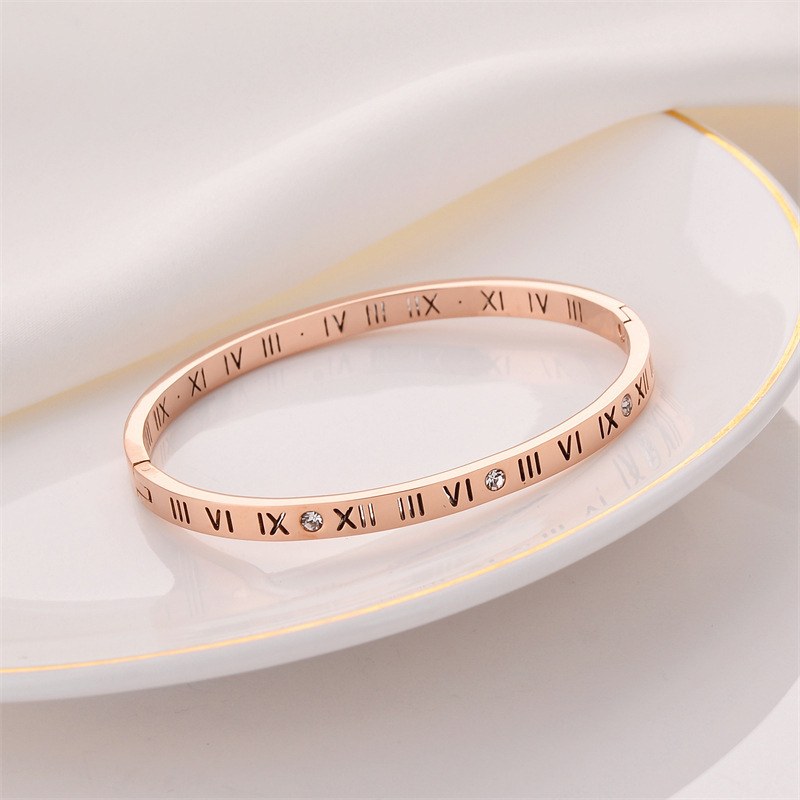 Roman hollow rose gold