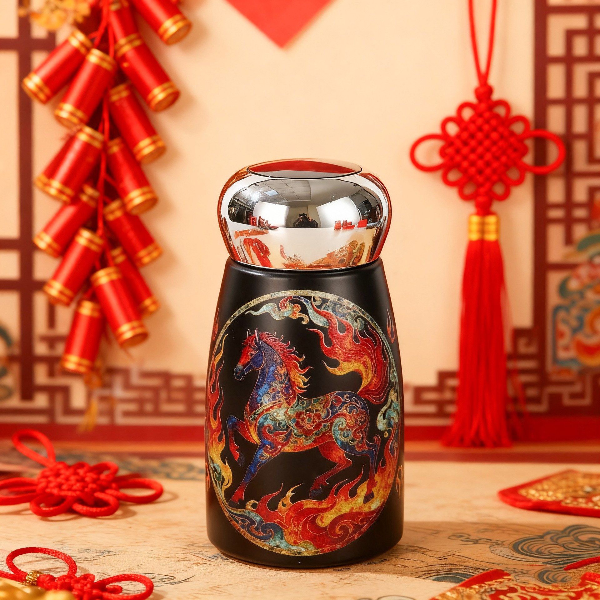 Mushroom Horse - Black Horse - 230ML - 230-600