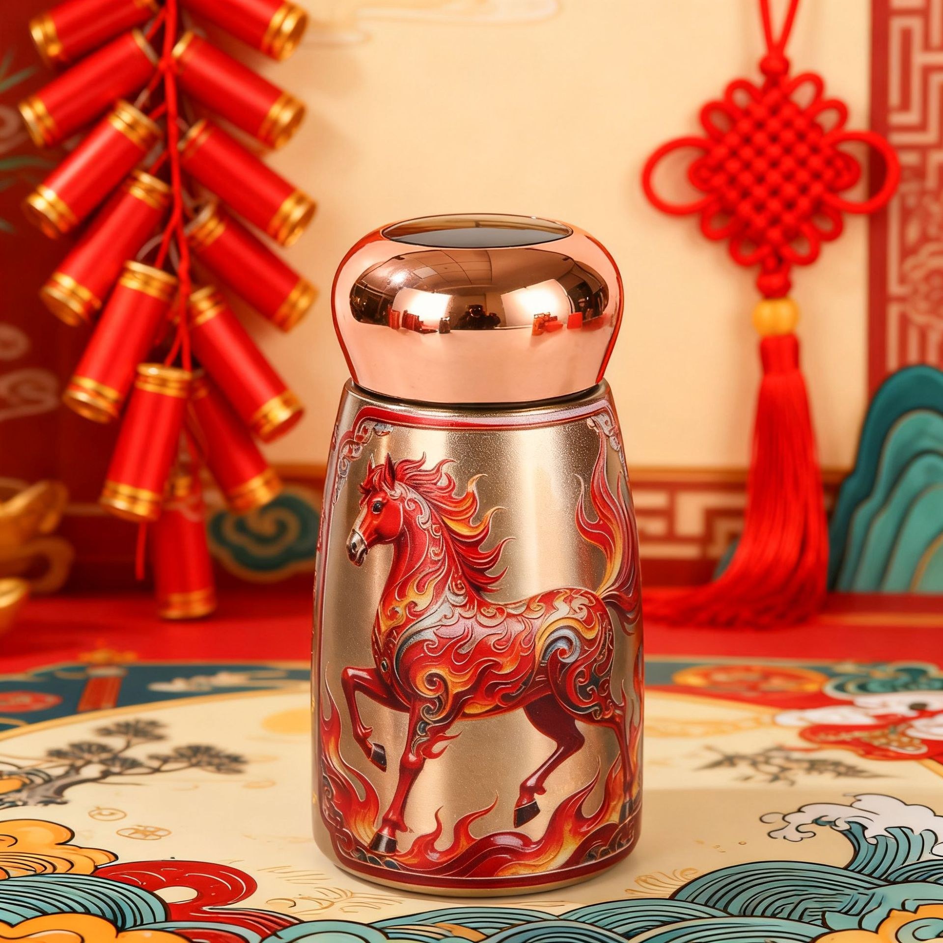 Mushroom Horse - Golden Horse - 230ML - 230-600