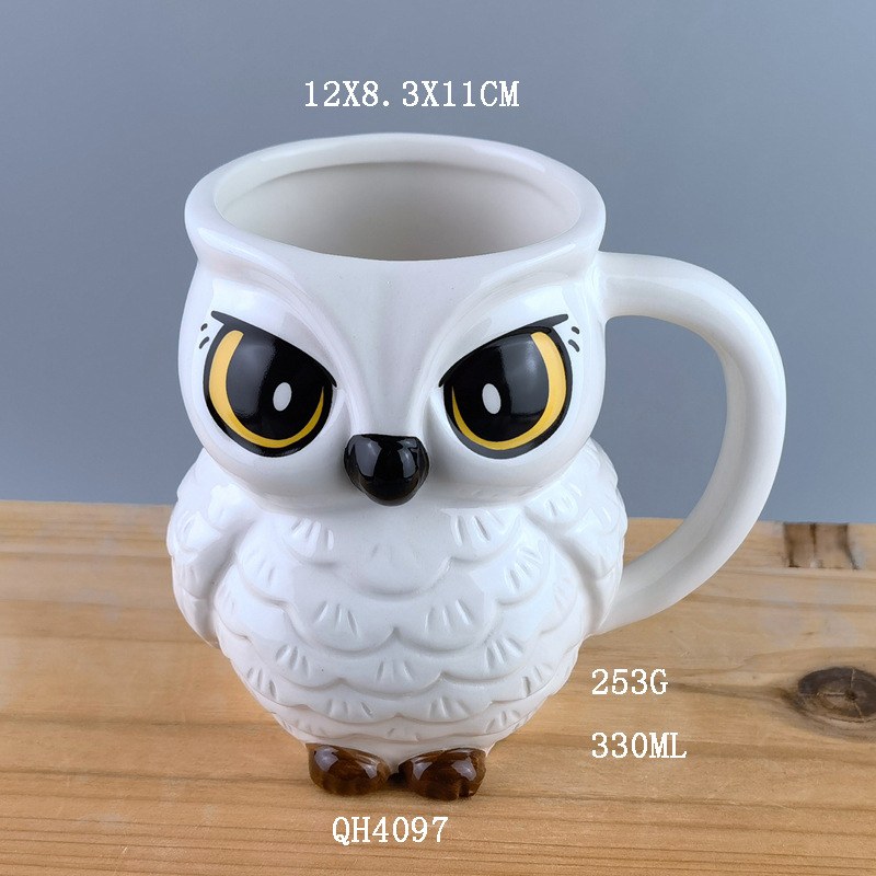 Qh4097 owl mug - 301-400 ml