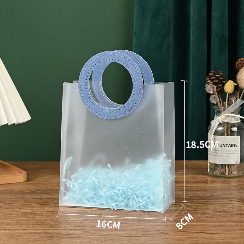 Ice blue, 16 x 18.5 x 8 cm (small) - Ice blue 16x18.5x8cm small size; 16x18.5x8cm small size vertical version; round