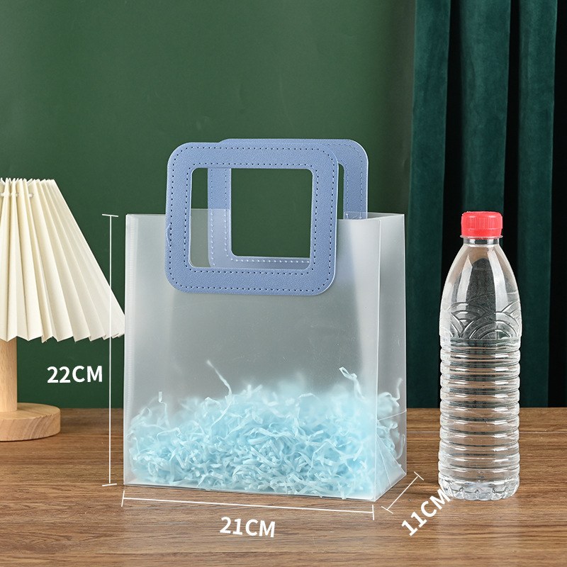 Ice blue 21x22x11cm; 22*21*14 medium vertical version; square
