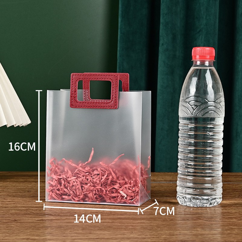 Burgundy square handle 14*16*7 - Burgundy square handbag 14*16*7; 16*14*7 mini vertical version; square